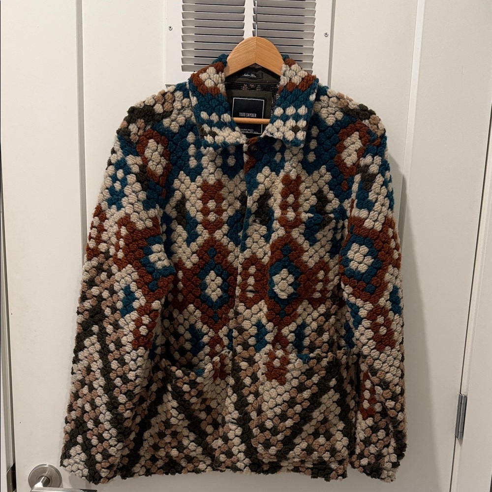 Todd Snyder Multicolor Patterned Jacket
